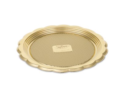 Mini Medoro Ø 18 CM (Ø 7.09″)  – Gold – Each case contain 300 pieces