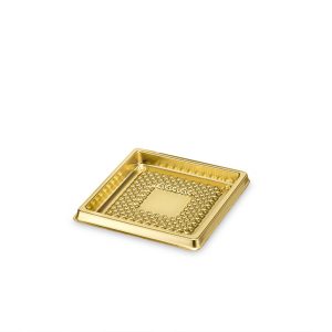 Square Medorino 5,1X5,1 cm(2"x2") int 4,2x4,2 cm(4.2"x4.2") - Gold - Each case contain 600 pieces