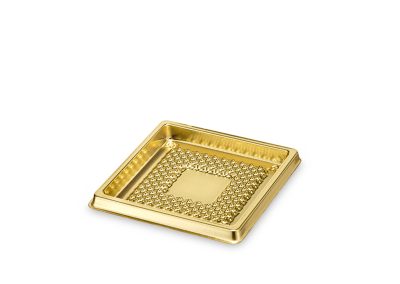 Square Medorino 5,1X5,1 cm(2″x2″) int 4,2×4,2 cm(4.2″x4.2″) – Gold – Each case contain 600 pieces