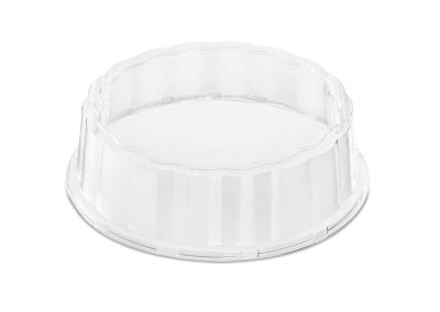 LID FOR MEDORO TRAY Ø 20 (7.87″) cm – Transparent – Each case contain  60 PCS