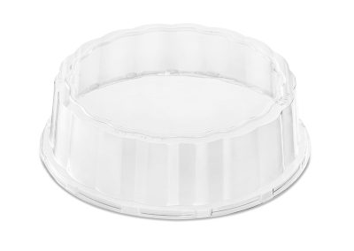 LID FOR MEDORO TRAY Ø 26 CM – Transparent – Each case contain 60 Pcs