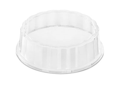 LID FOR MEDORO TRAY Ø 28 CM – Transparent – Each Case contain 50 Pcs