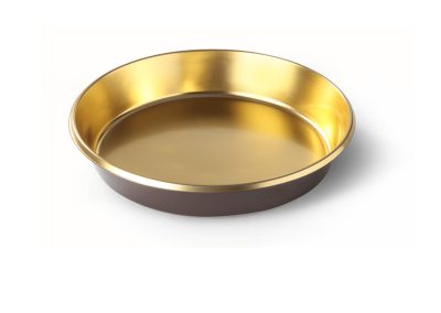 Charlotte Bavarian Container Ø20 (7.87″) – Gold – Each Case Contains 120 Pcs