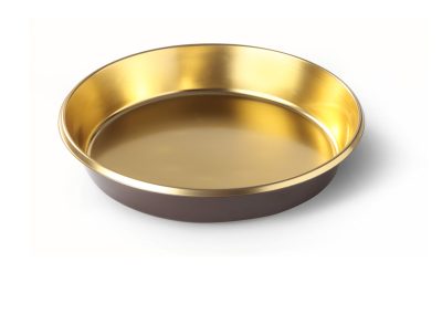 Charlotte Bavarian Container Ø22 (8.66″) – Gold – Each Case Contains 120 Pcs