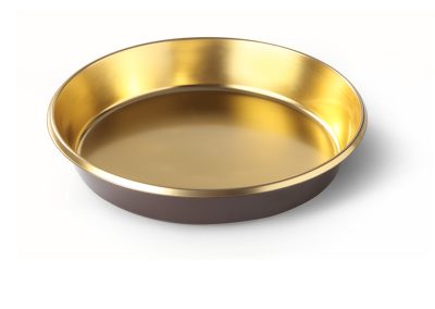 Charlotte Bavarian Container Ø24 (9.45″) – Gold – Each Case Contains 120 Pcs