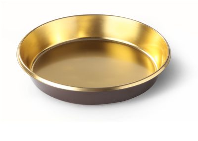 Charlotte Bavarian Container Ø26 (10.24″) – Gold – Each Case Contains 120 Pcs