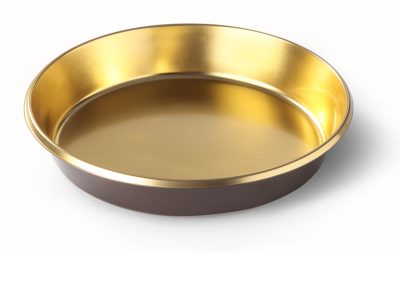 Charlotte Bavarian Container Ø28 (11.02″) – Gold – Each Case Contains 100 Pcs