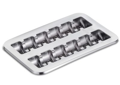 Macaron Container Pz. 12 – Silver – Each Case Contain 150 pcs