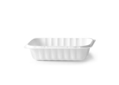 BIOCOMPOSTABLE LARGE TUB FOR ICE CREAM 650 cc (21.97 fl. oz.) – White – Each case contain 200 pcs