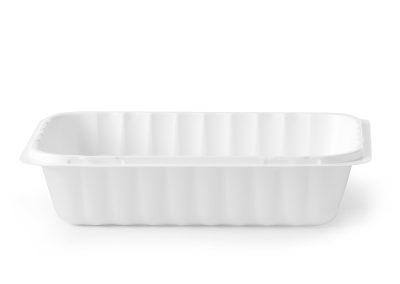 BIOCOMPOSTABLE LARGE TUB FOR ICE CREAM 1420 cc (48.01 fl. oz.) – White – Each case contain 150 pcs