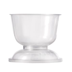 Ice Cream Cup with Lid 120 CC - 4.05 fl. oz.- Clear - Each Case Contain 200 PCS