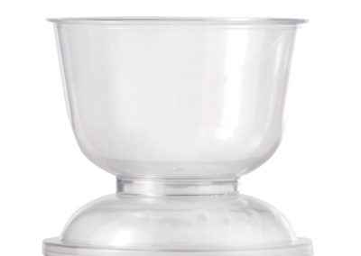 Ice Cream Cup with Lid 120 CC – 4.05 fl. oz.- Clear – Each Case Contain 200 PCS
