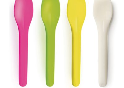 ASSORTED PASTEL COLORED ICE CREAM SPOONS – Each Case Contain 10 Kg. Of Spoons (ca. 7000 pcs)