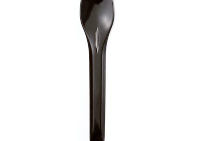 BLACK ICE CREAM SPOONS – Each Case Contain 10 Kg. Of Spoons (ca. 7000 pcs)