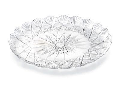 Stella Tray size 3 Ø 27.5 cm (10.82 inches) – Clear – Each Case Contain 10Kg (22 lb)