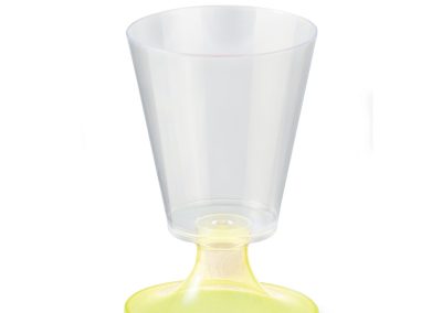 SMALL SUSANNA CUP 150cc – 5.05 fl. oz. H 11cm-4.33″ (yellow base) Each case contain 200 pieces