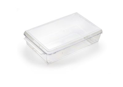 TIRAMISU CONTAINER WITH LID – port. 3 – 490cc (16.56 fl. oz.) – Transparent – Each Case Contain 50 pcs