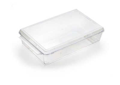 TIRAMISU CONTAINER WITH LID – port. 6 – 950cc (32.12 fl. oz. ) – Transparent – Each Case Contain 50 pcs