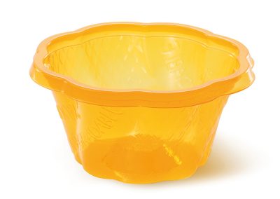 COMPOSTABLE CUP 300 CC (10.14 FL. OZ.) – Orange – Each Case Contain 400 pcs
