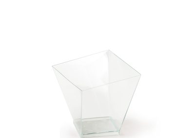 BIJOUX SQUARE CC 60 (2.02 fl. oz.) – Transparent – Each case contain 600 pcs