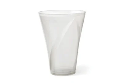 LOOP GLASS WHITE FROSTED CC 300(10.14 fl. oz.) EACH CASE CONTAIN 500 PCS