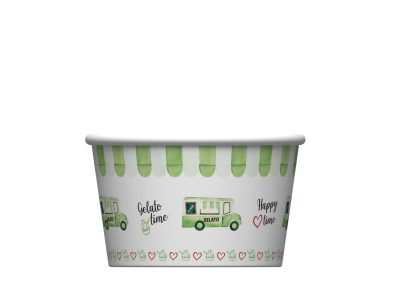 PAP Happy Van Cups 100cc (3.5 fl. oz.) EACH CASE CONTAINS 1.000 PCS
