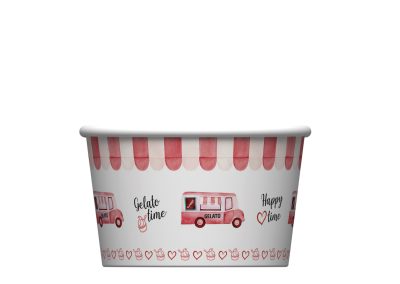 PAP Happy Van Cups 120cc (4 fl .oz.) EACH CASE CONTAINS 1.000 PCS