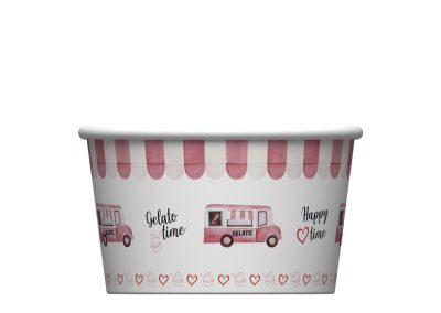 PAP Happy Van Cups 160cc (5.5 fl. oz.) EACH CASE CONTAINS 500 PCS