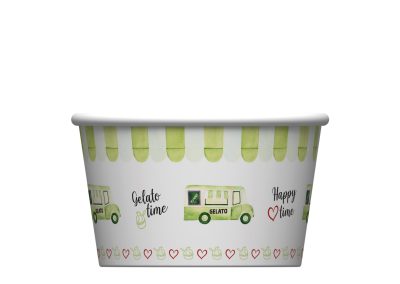 PAP Happy Van Cups 190cc (6.5 fl. oz.) EACH CASE CONTAINS 500 PCS