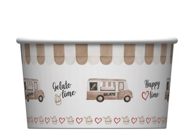 PAP Happy Van Cups 450cc (15 fl. oz.) EACH CASE CONTAINS 600 PCS