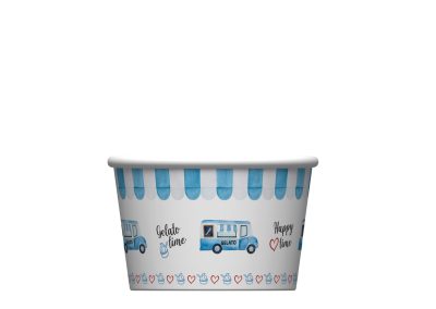 PAP Happy Van Cups 80cc ( 3 fl. oz.) EACH CASE CONTAINS 1.000 PCS