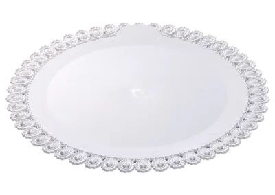 ROUND TRAY O.T. LACED 42 – 329 G.