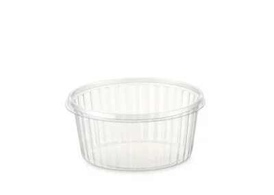 Savarin Round Shape Container MIGNON – transparent Diam. 5 x h. 2.5cm – 1000PCS
