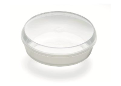 ROUND CONTAINER SHALLOW LID 10 – 50 PCS
